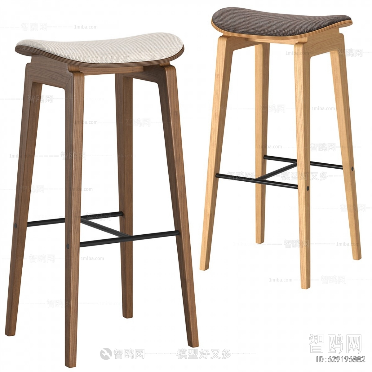 Nordic Style Bar Chair