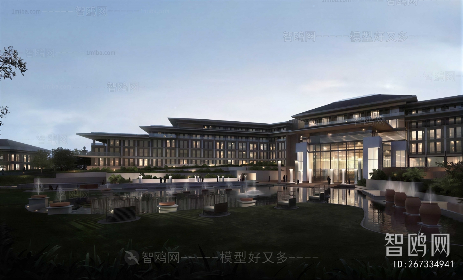 Modern Appearance Of Commercial Building