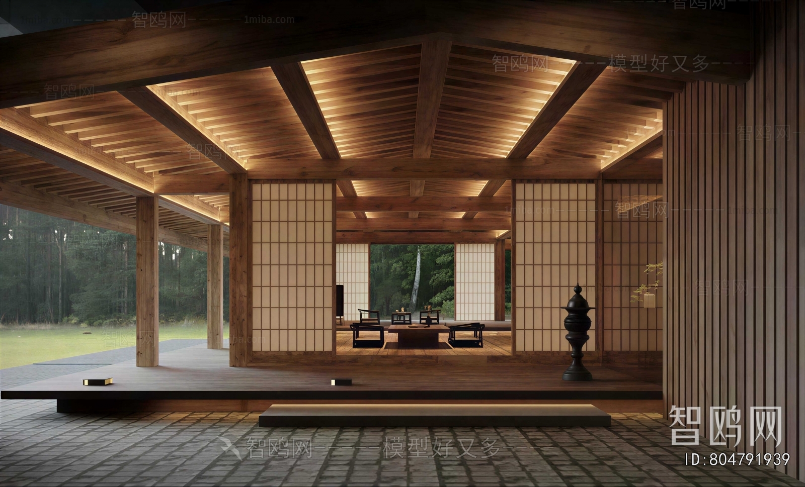 Japanese Style Tea House