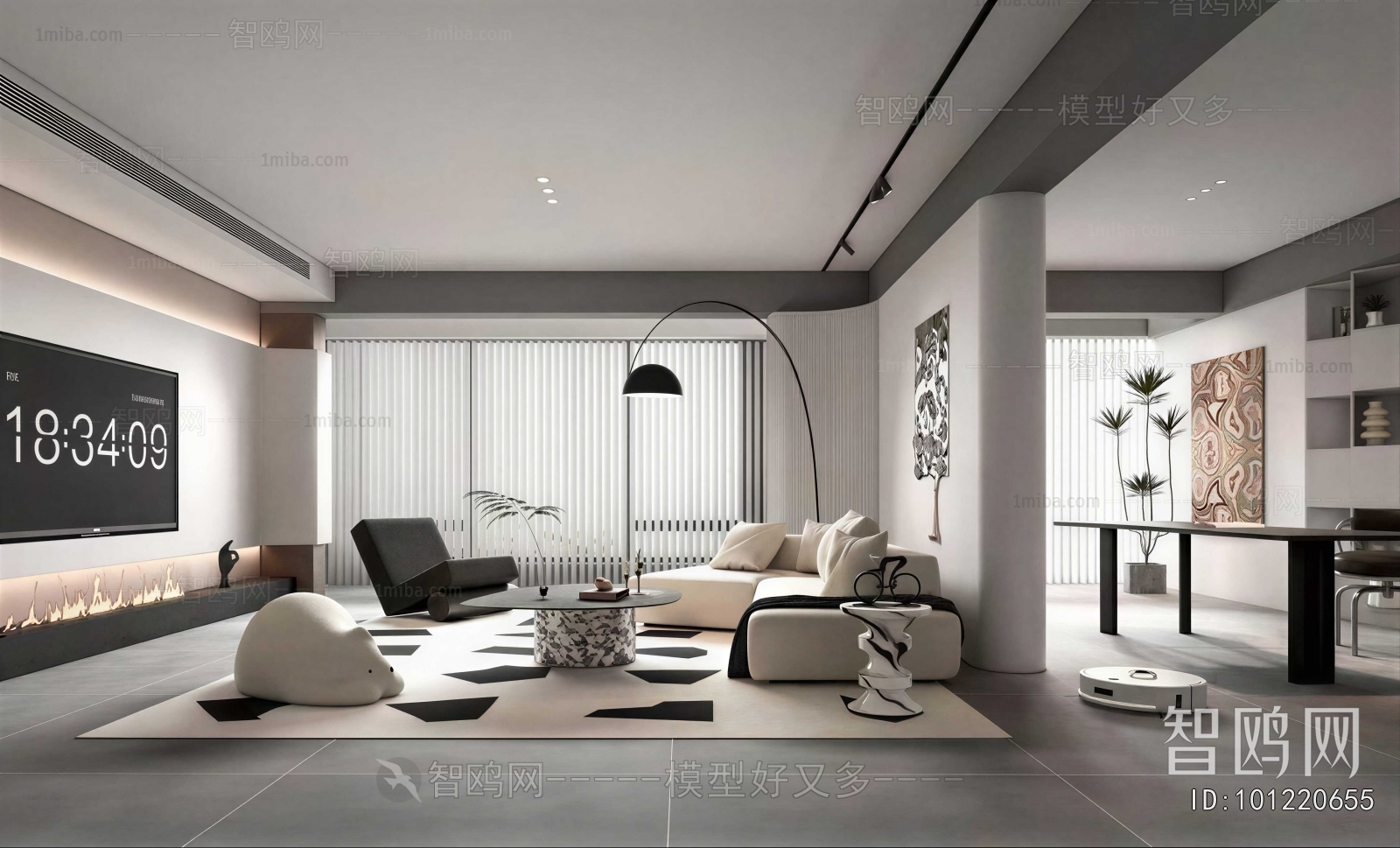 Modern A Living Room