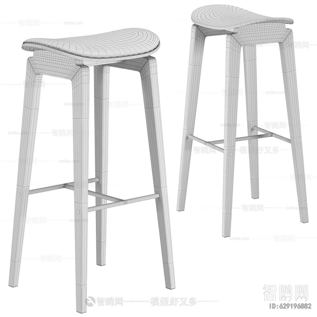 Nordic Style Bar Chair