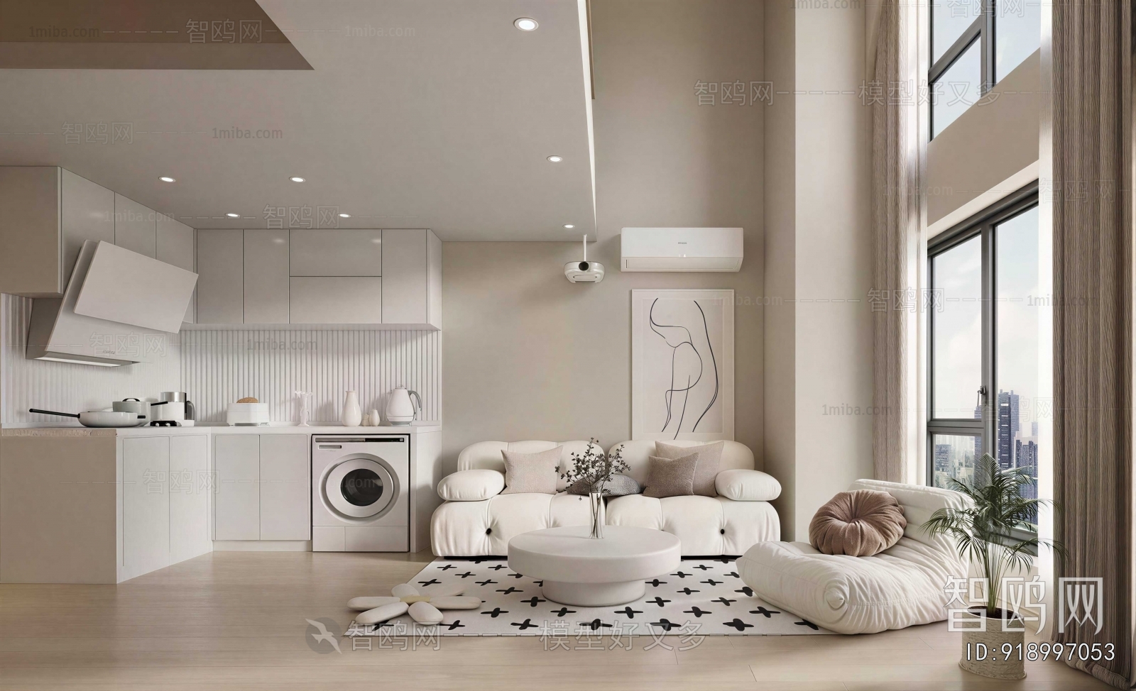 Modern A Living Room