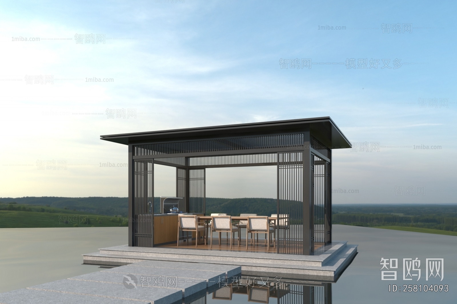 New Chinese Style Pavilion