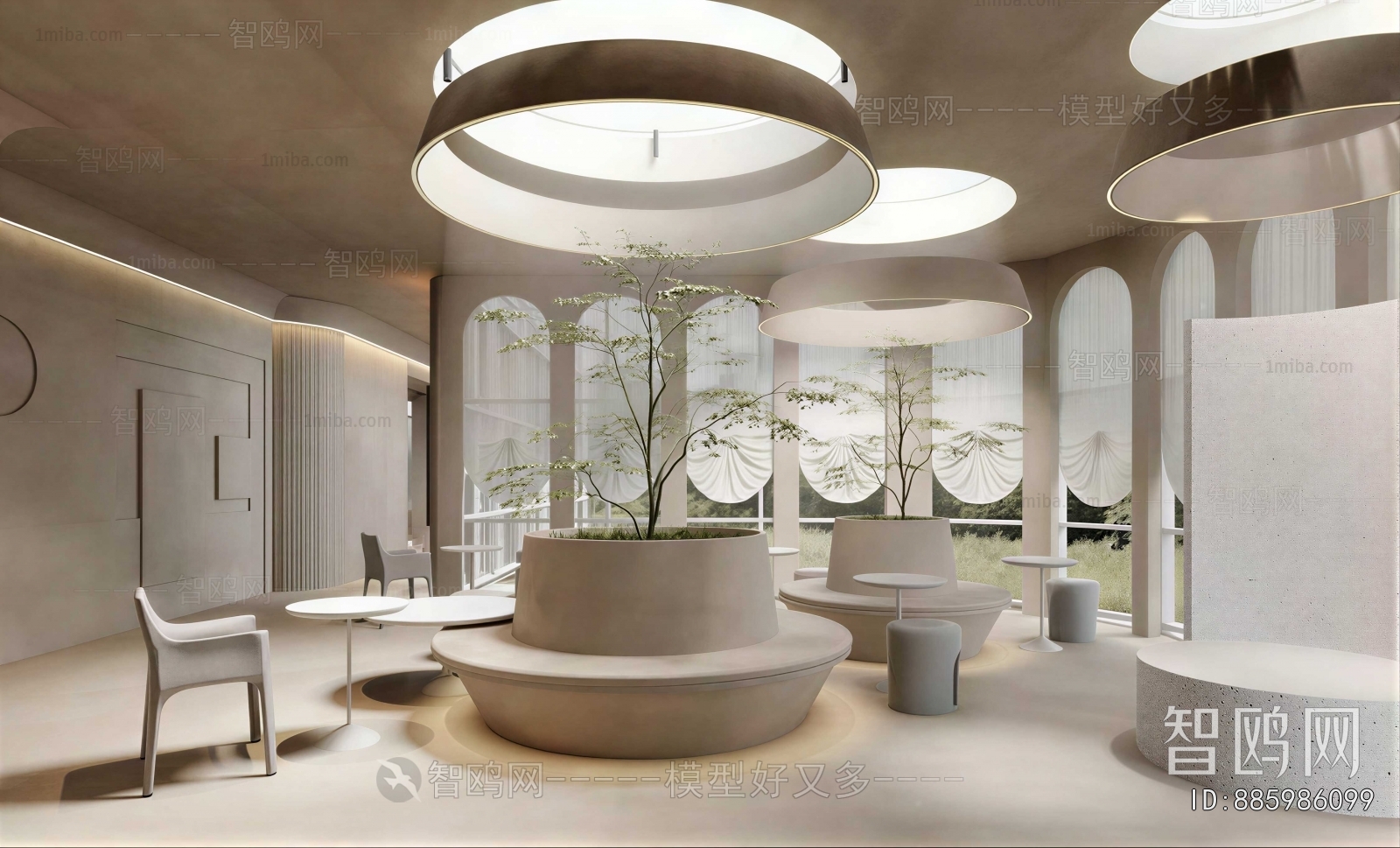 Modern Office Rest Area