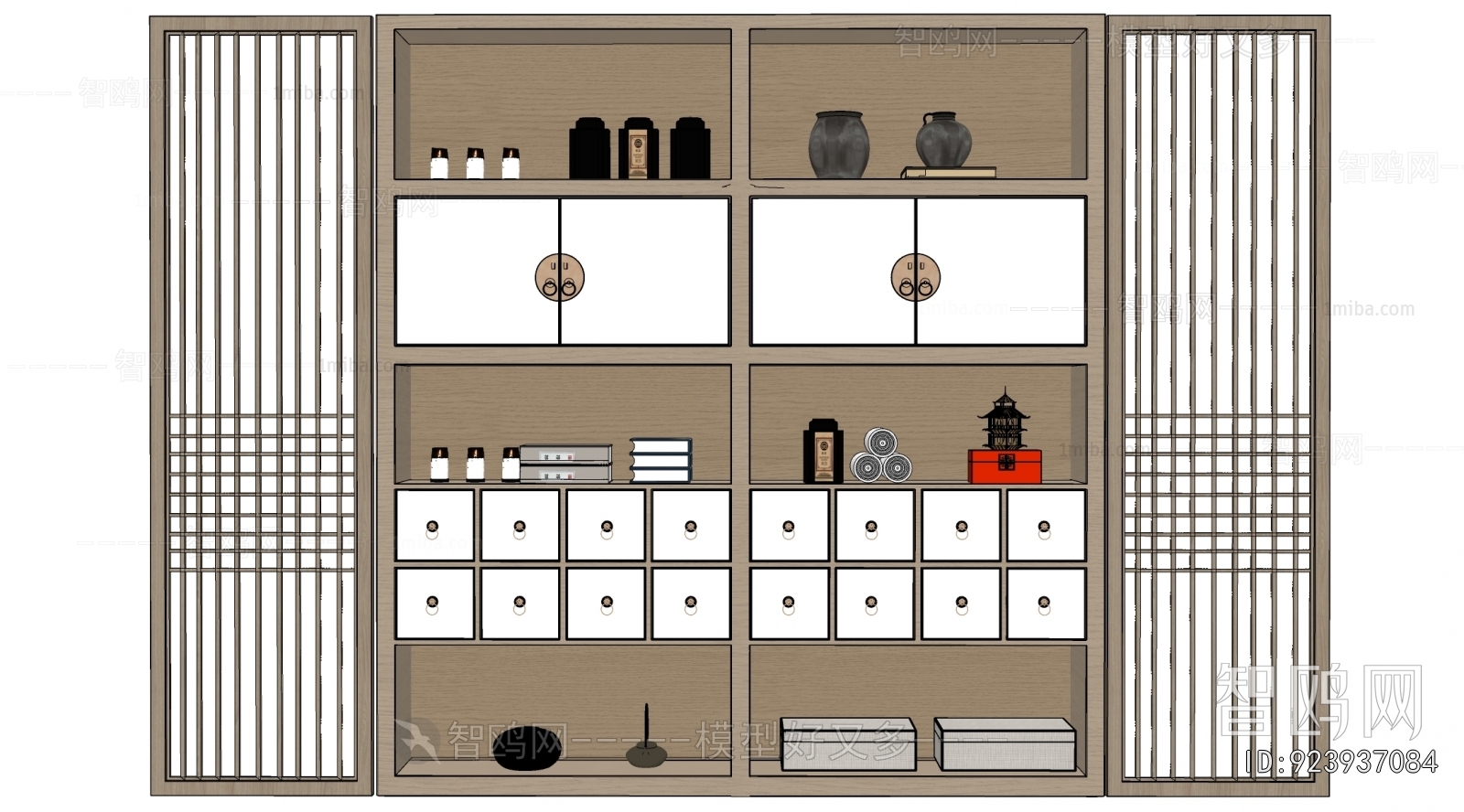 New Chinese Style Antique Rack