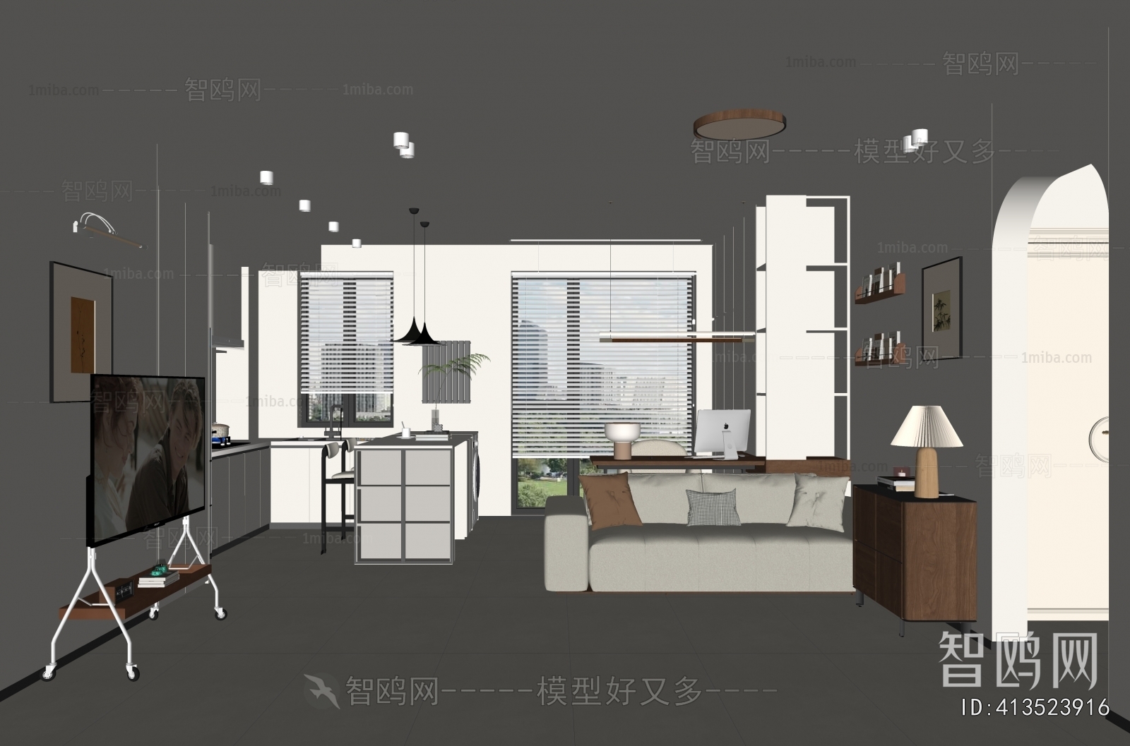 Modern A Living Room