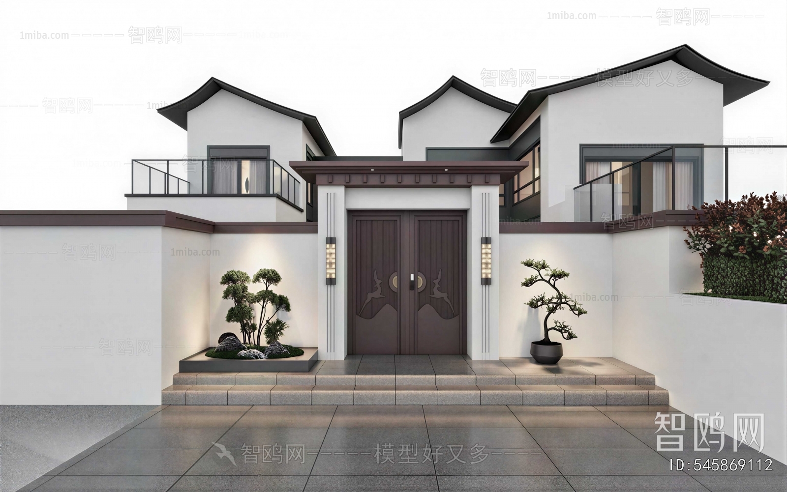 New Chinese Style Facade Element