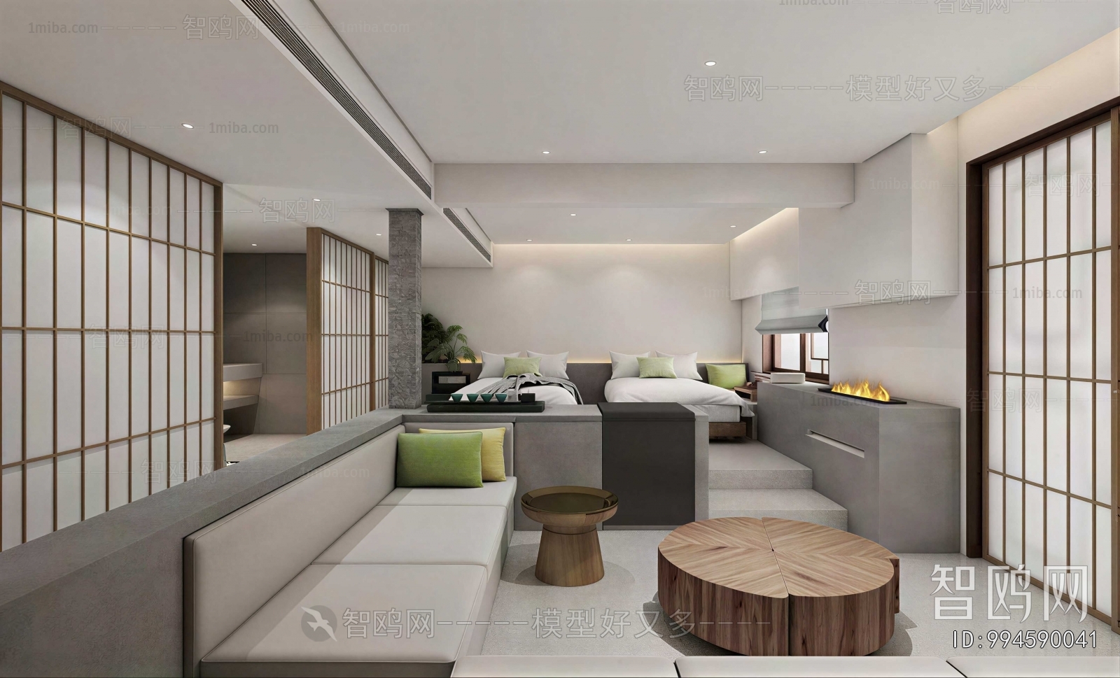 Nordic Style Bedroom