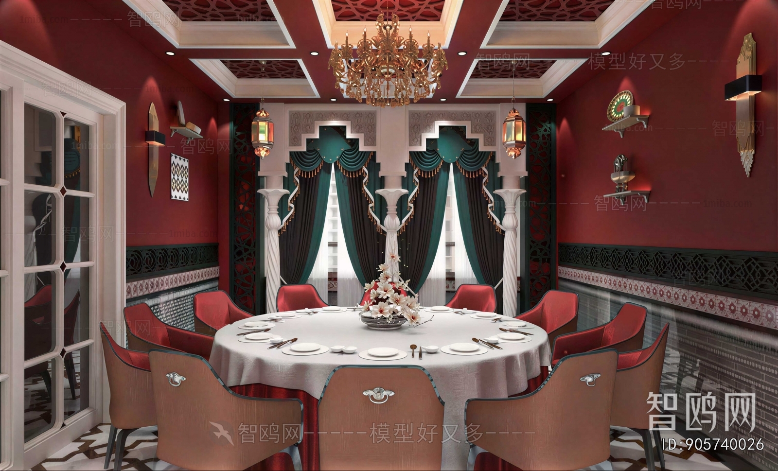 New Chinese Style Restaurant Box