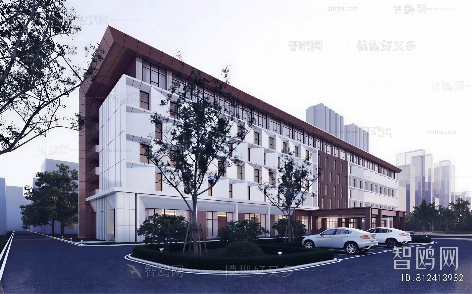 Modern Appearance Of Commercial Building