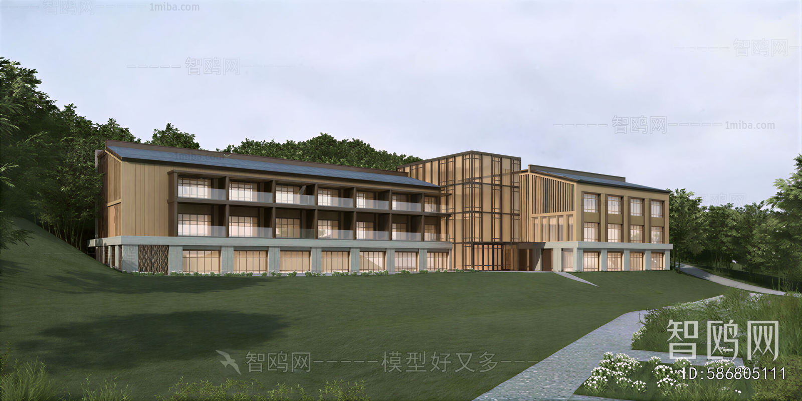 Modern Appearance Of Commercial Building