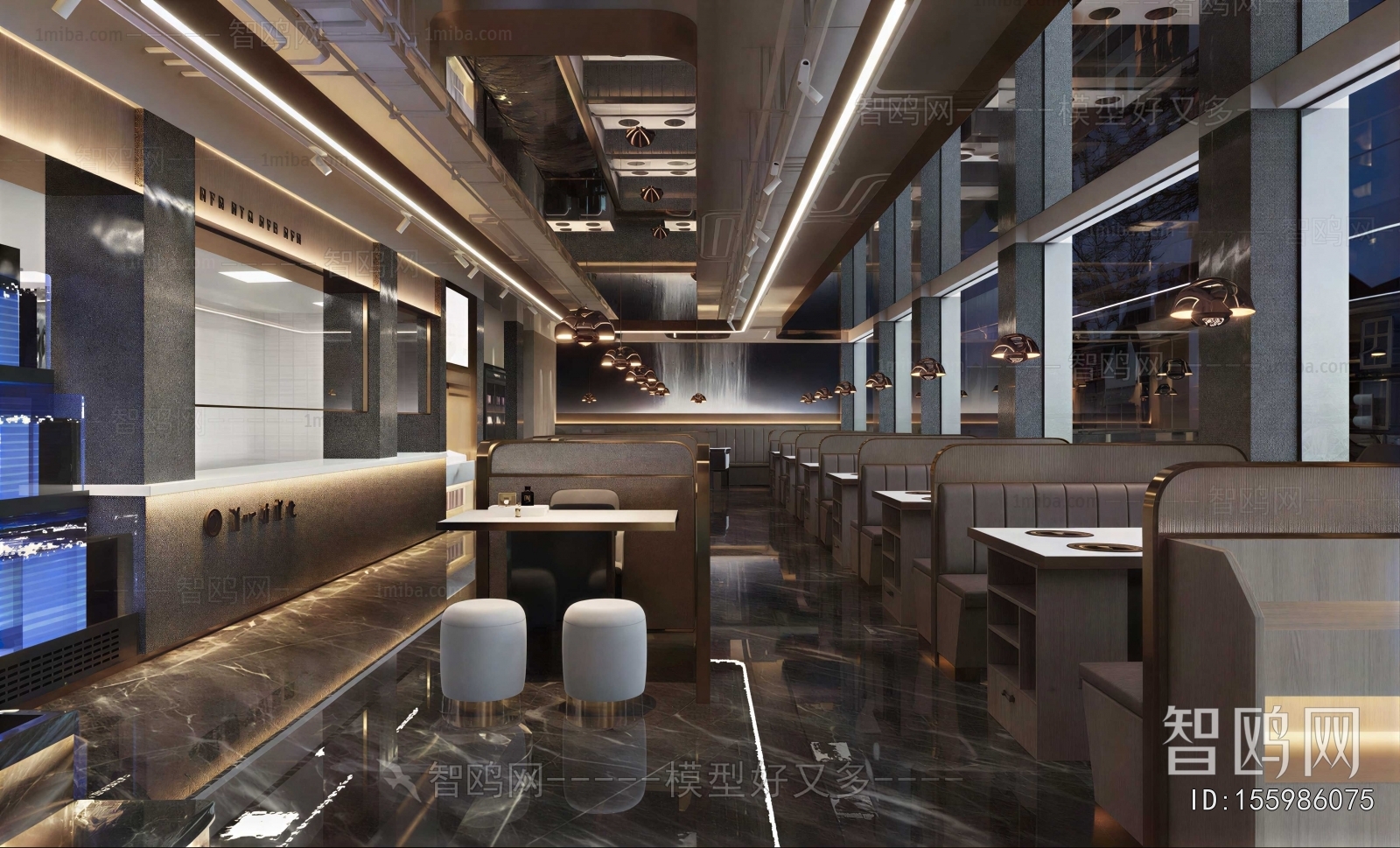 Modern Hot Pot Restaurant