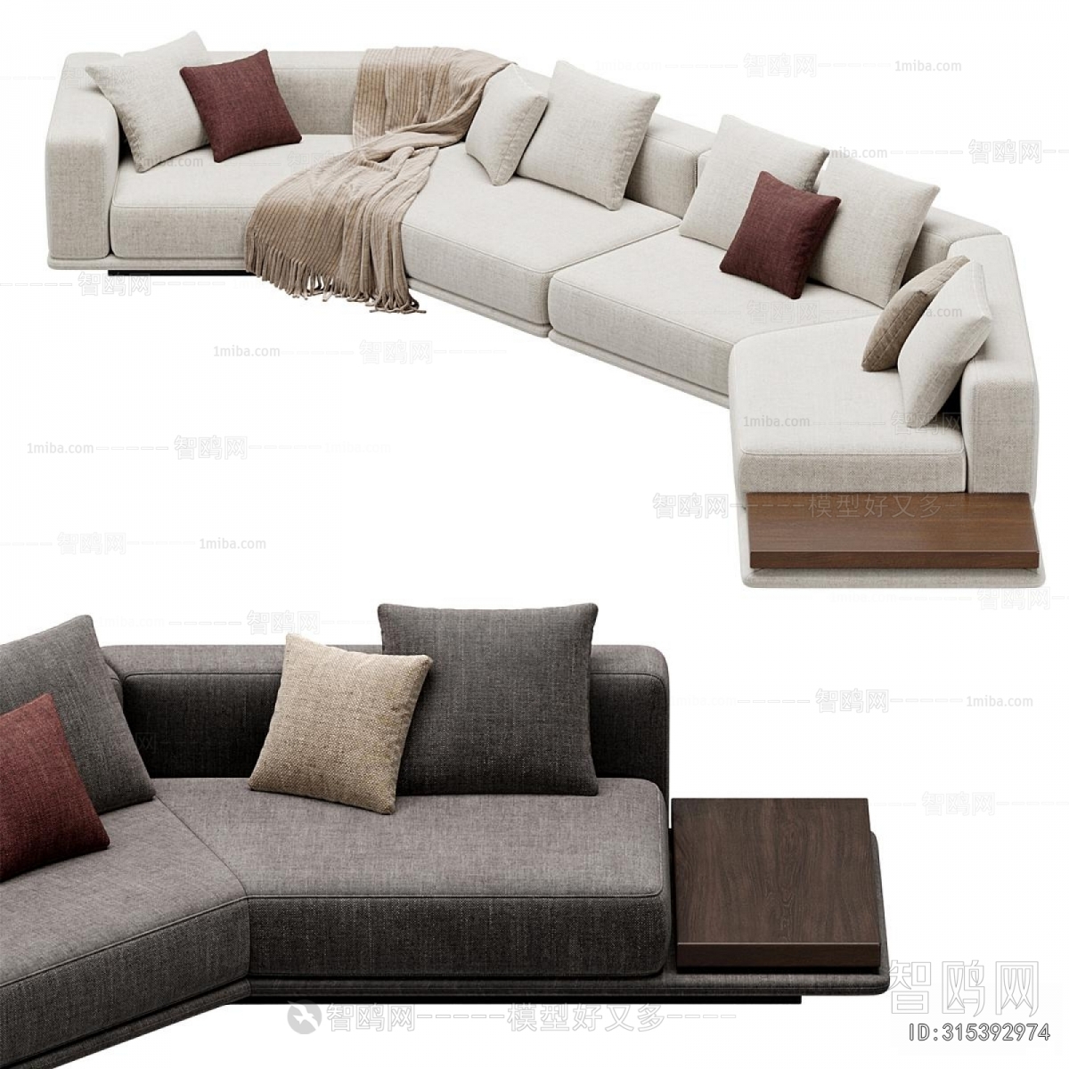 Modern Shaped Sofa