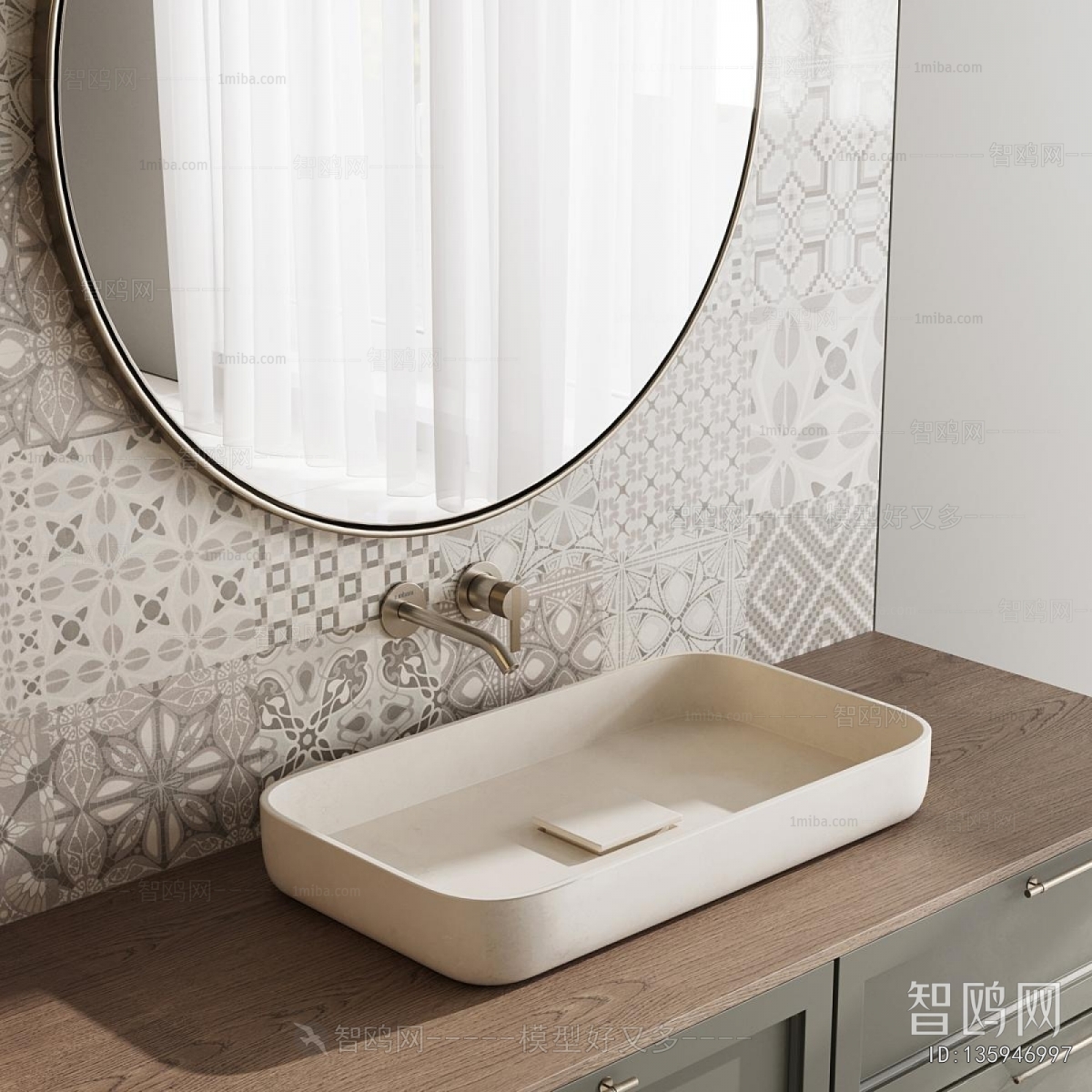 Modern Bathroom Cabinet