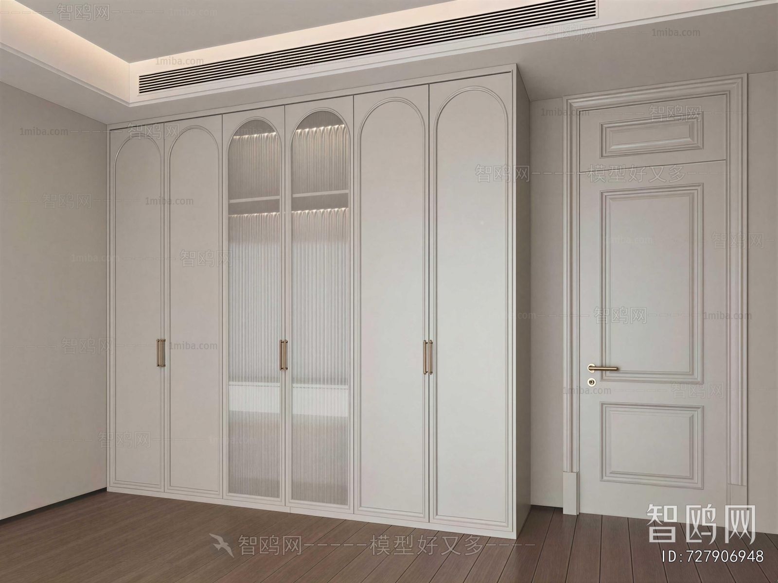 Modern Clothes Storage Area