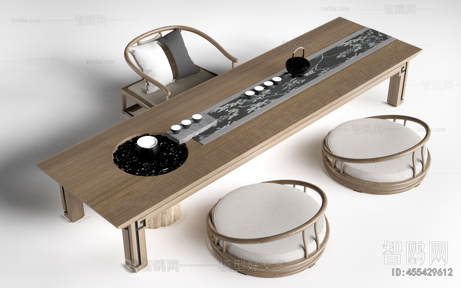 Japanese Style Tea Tables And Chairs