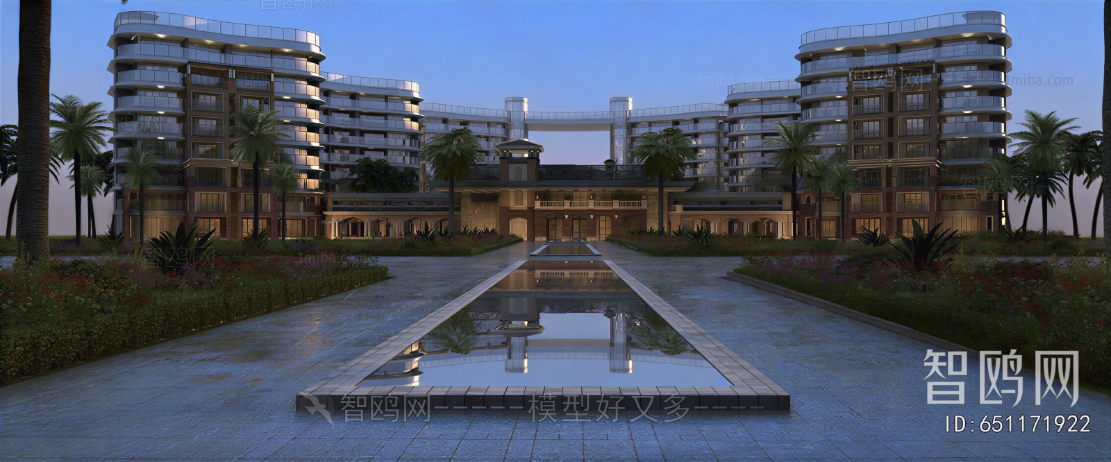 Modern Appearance Of Commercial Building