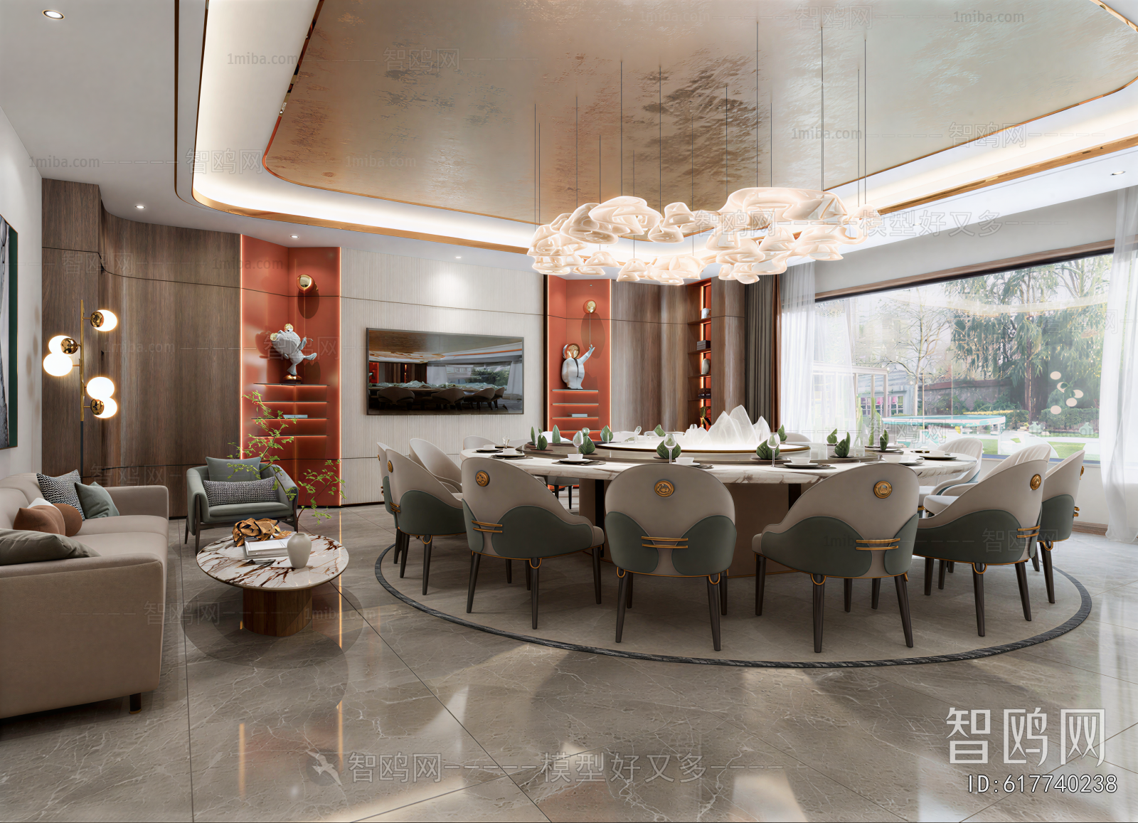 New Chinese Style Restaurant Box