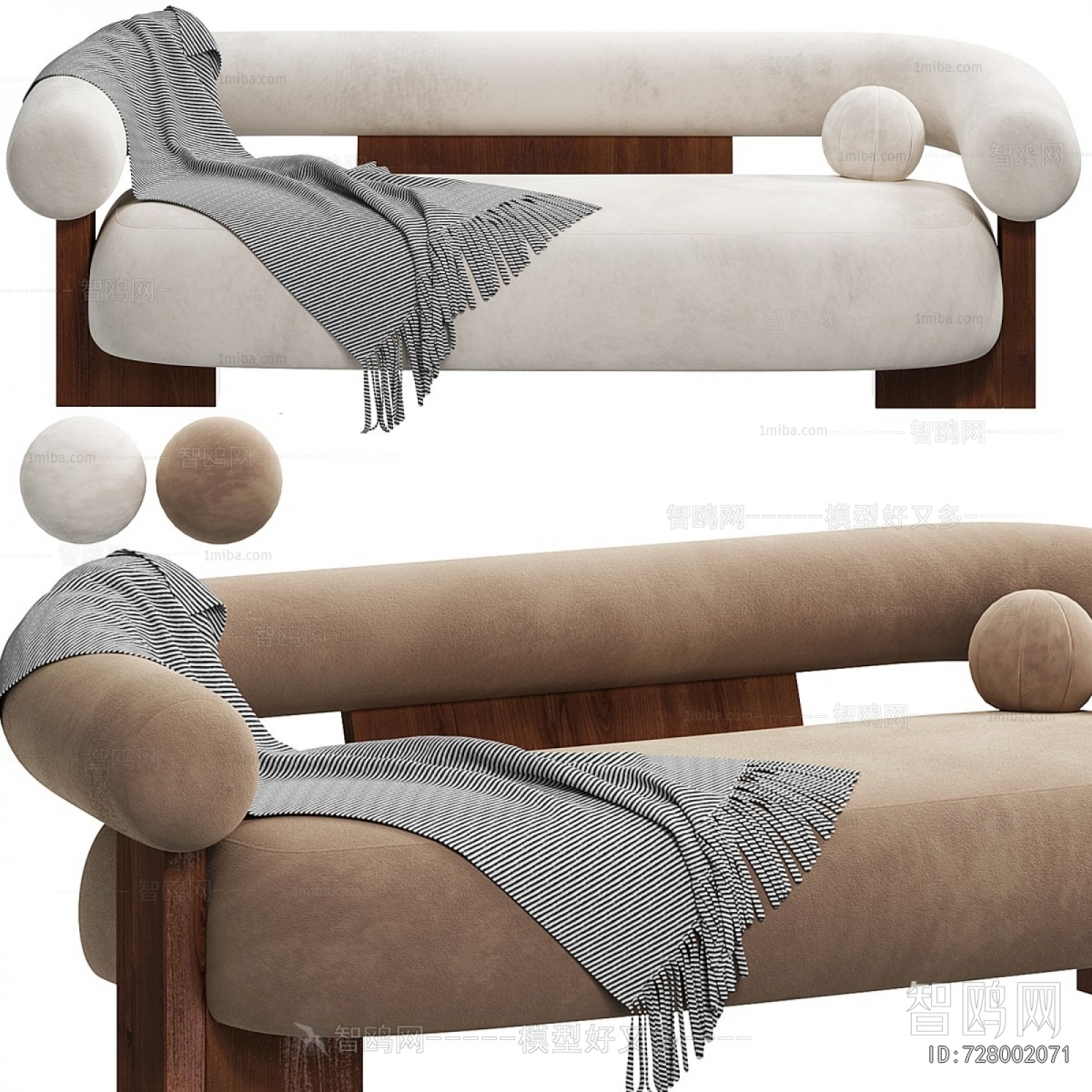 Modern Three-seat Sofa