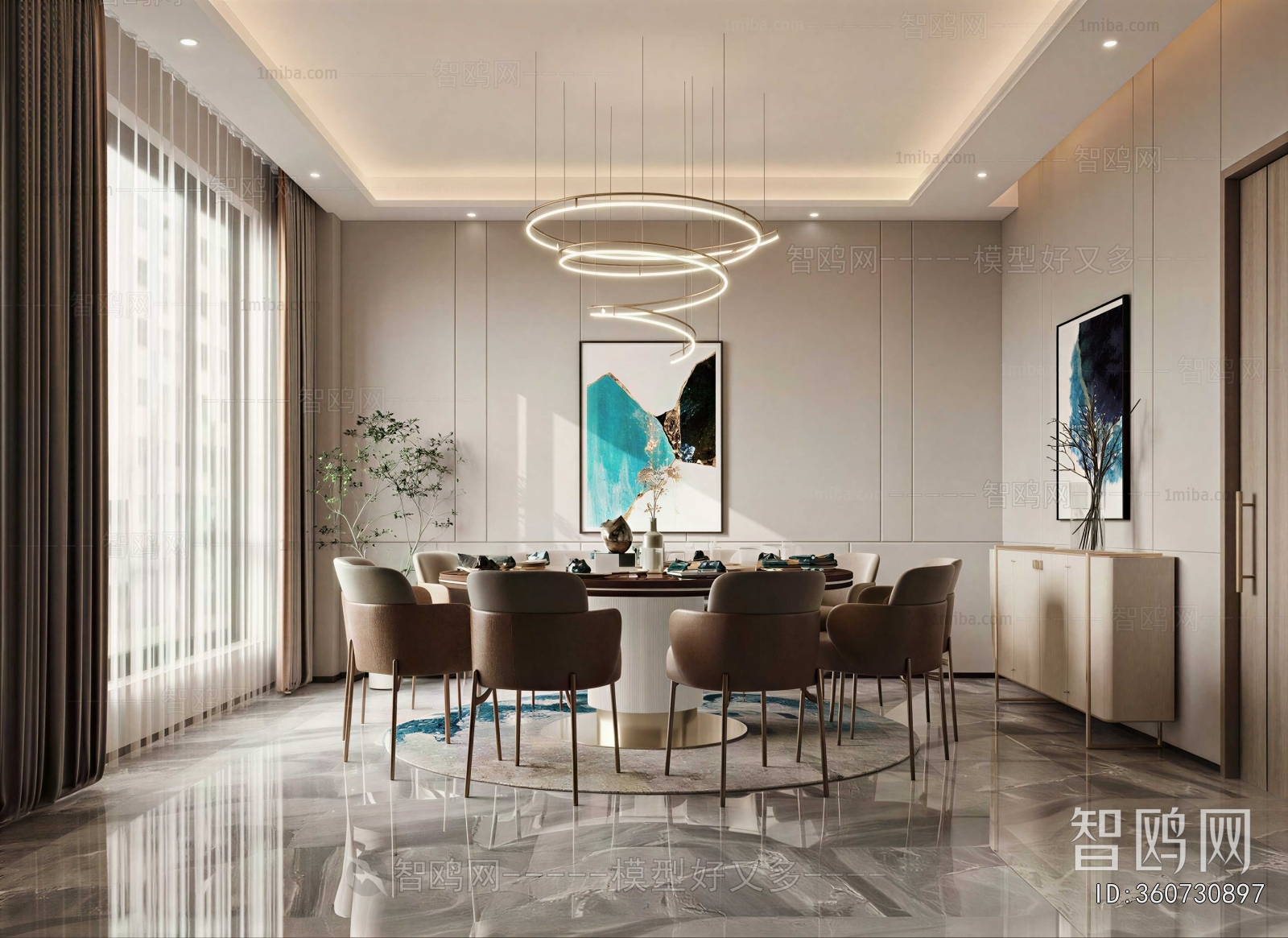 Modern Restaurant Box