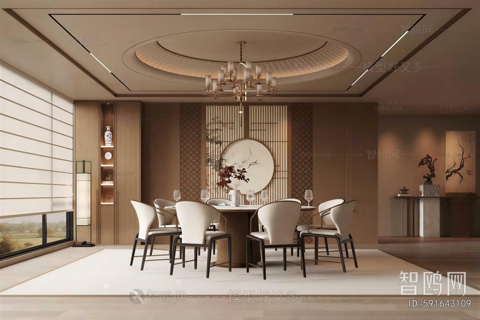 New Chinese Style Restaurant Box