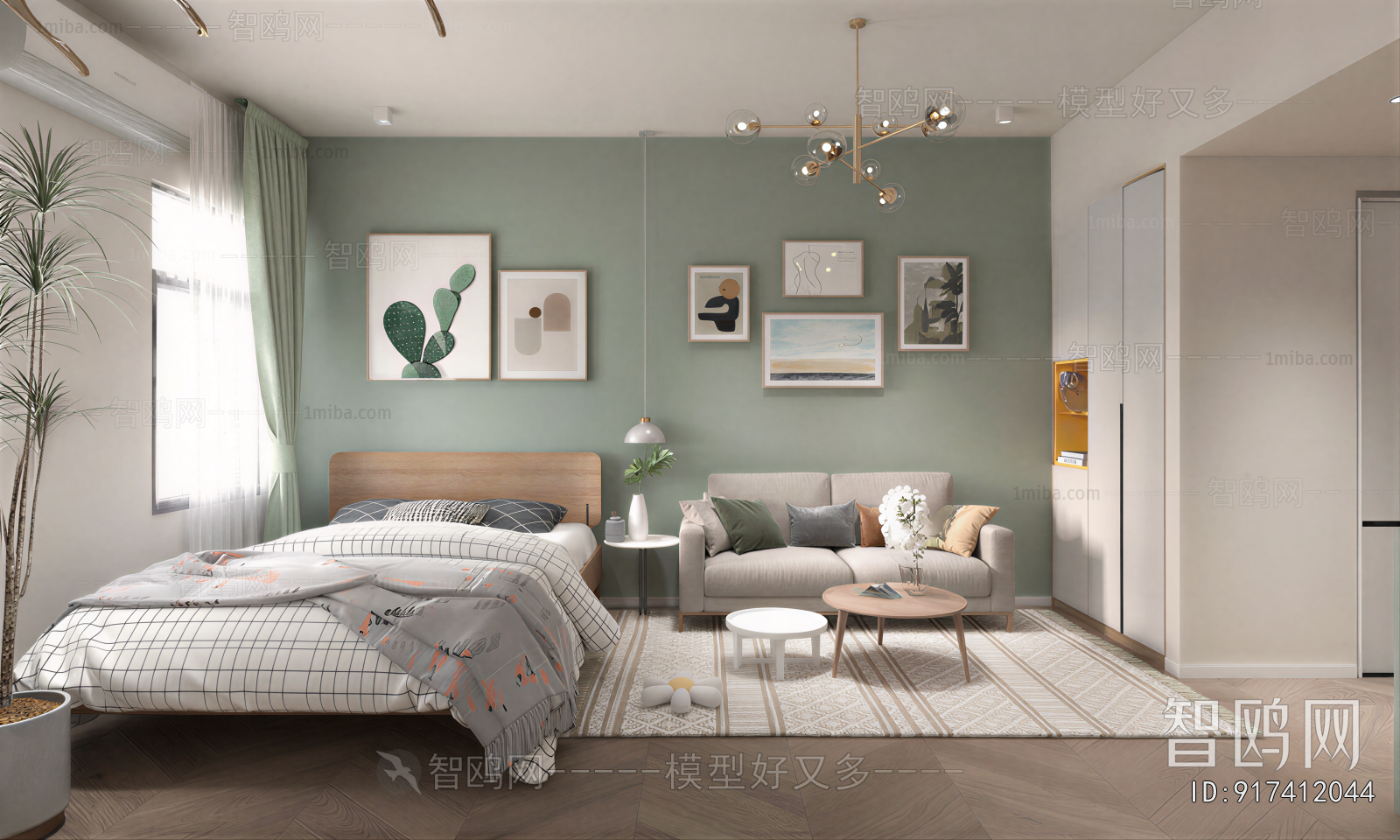 Nordic Style Bedroom