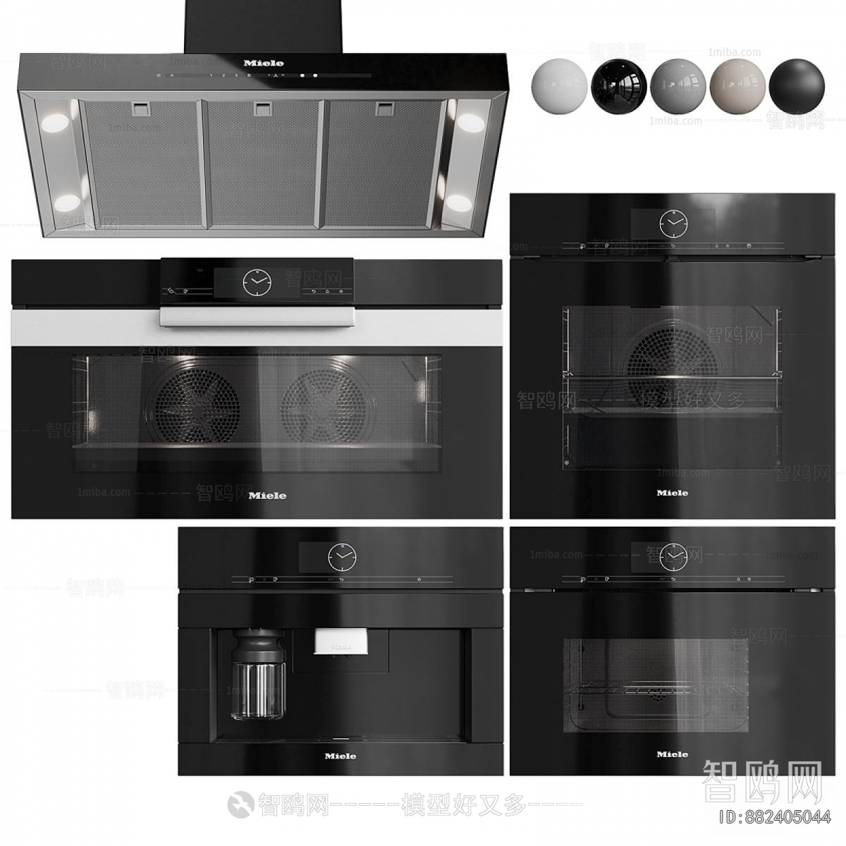 Modern Electric Kitchen Appliances