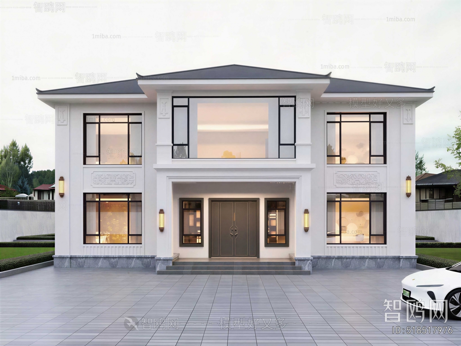 New Chinese Style Detached Villa