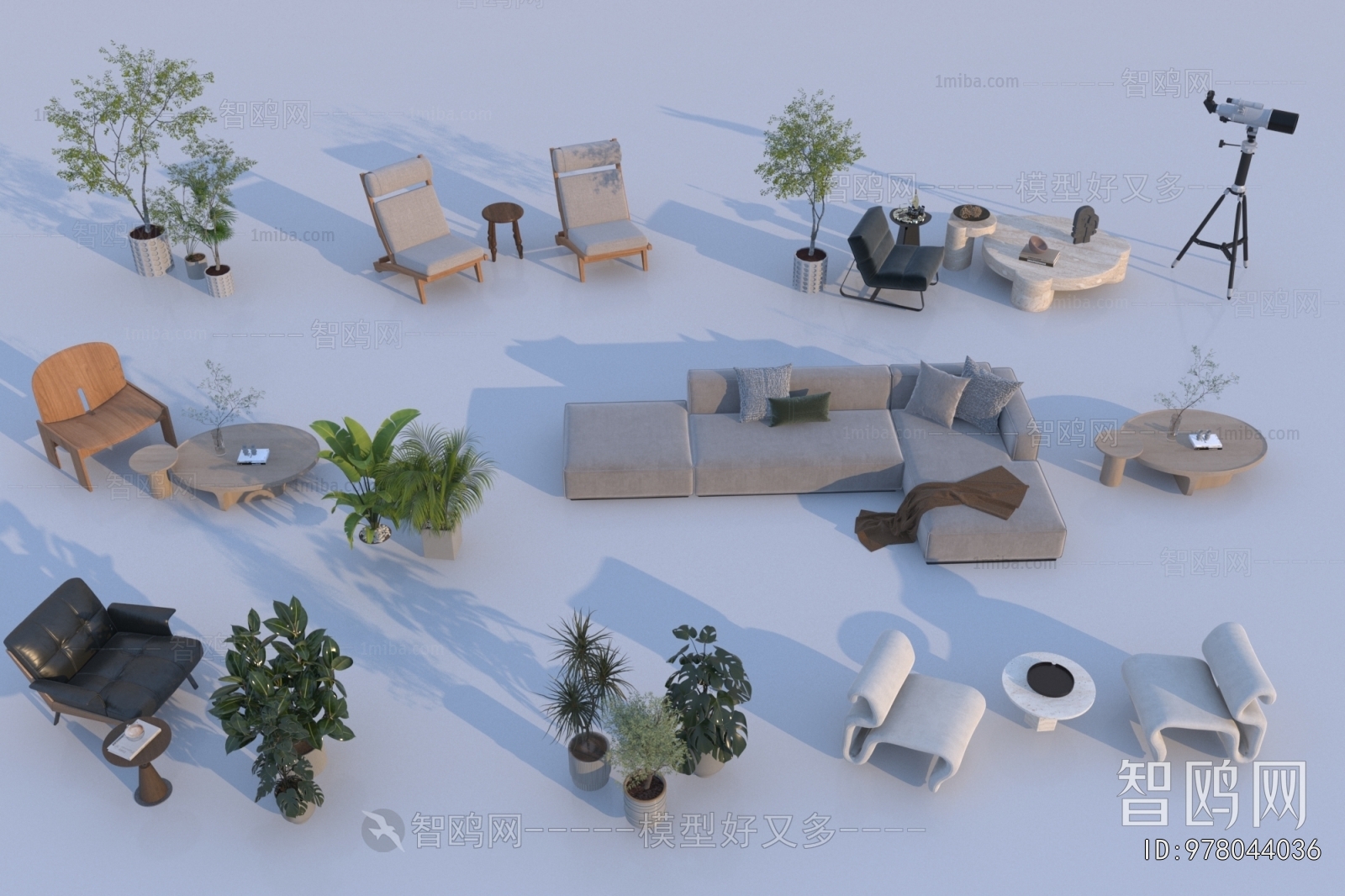 Modern Leisure Table And Chair