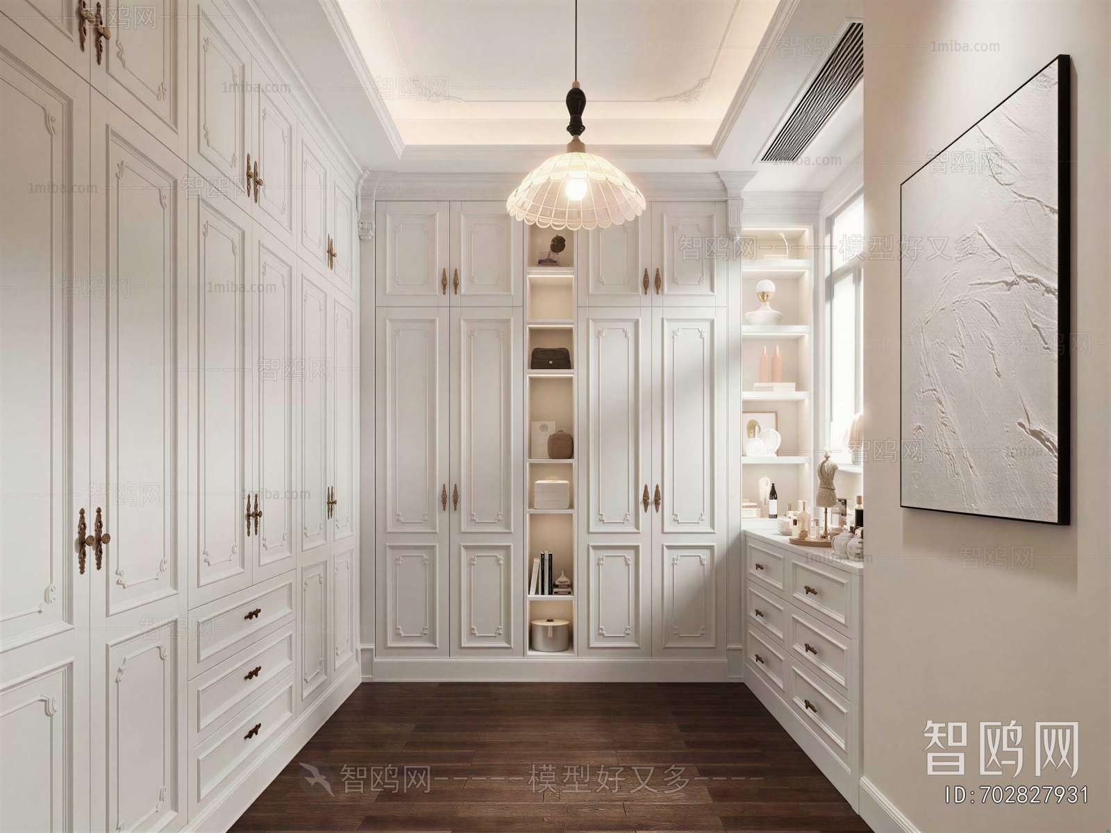 Modern Clothes Storage Area