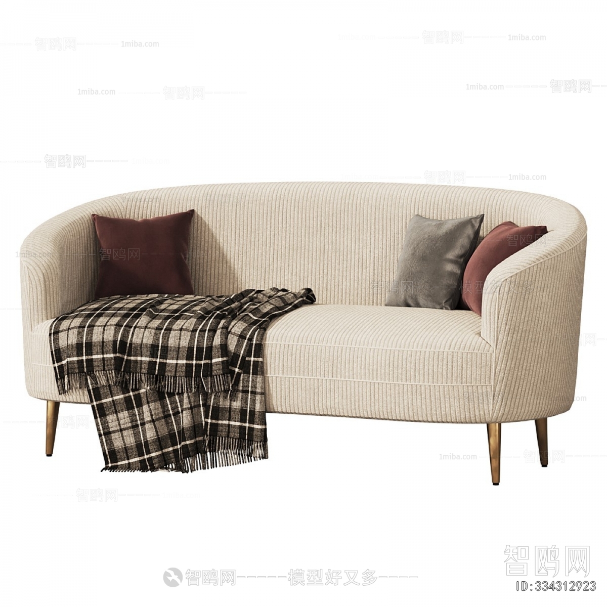 Modern Three-seat Sofa