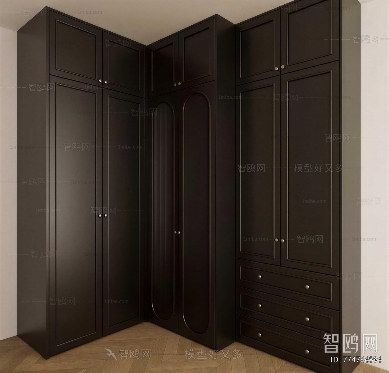 Modern Clothes Storage Area