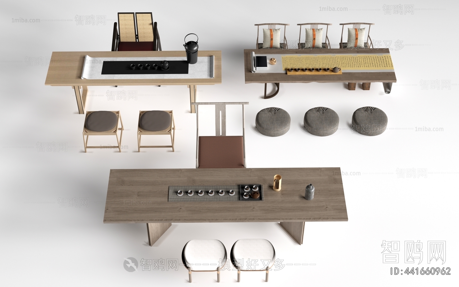 New Chinese Style Tea Tables And Chairs