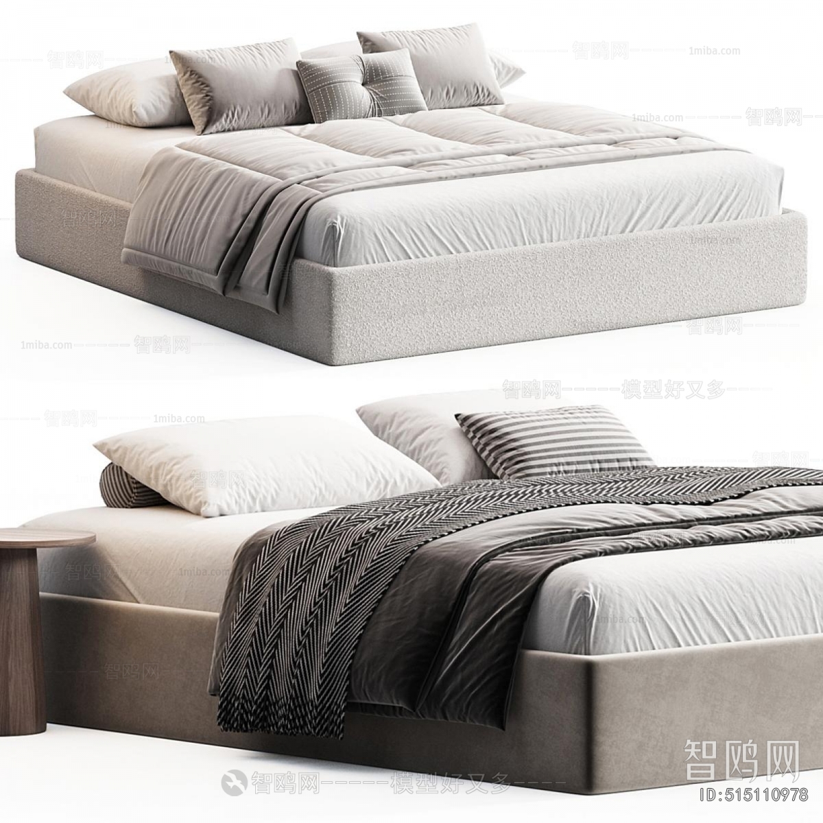 Modern Double Bed