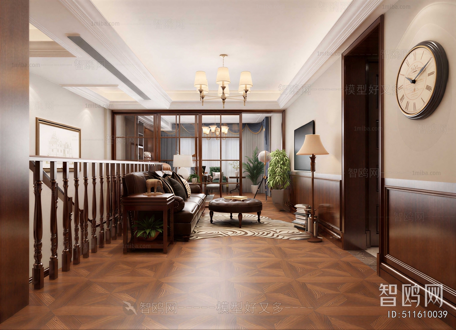 American Style A Living Room