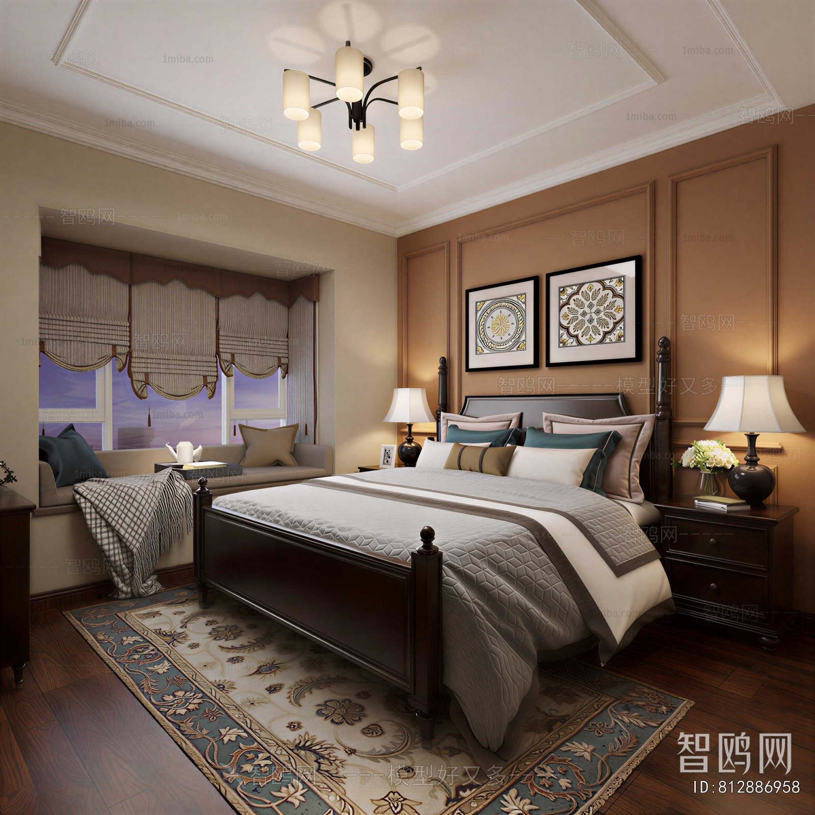 American Style Bedroom