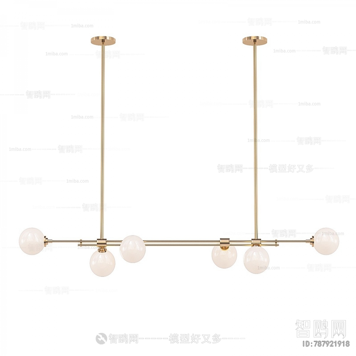 Modern Long Chandelier