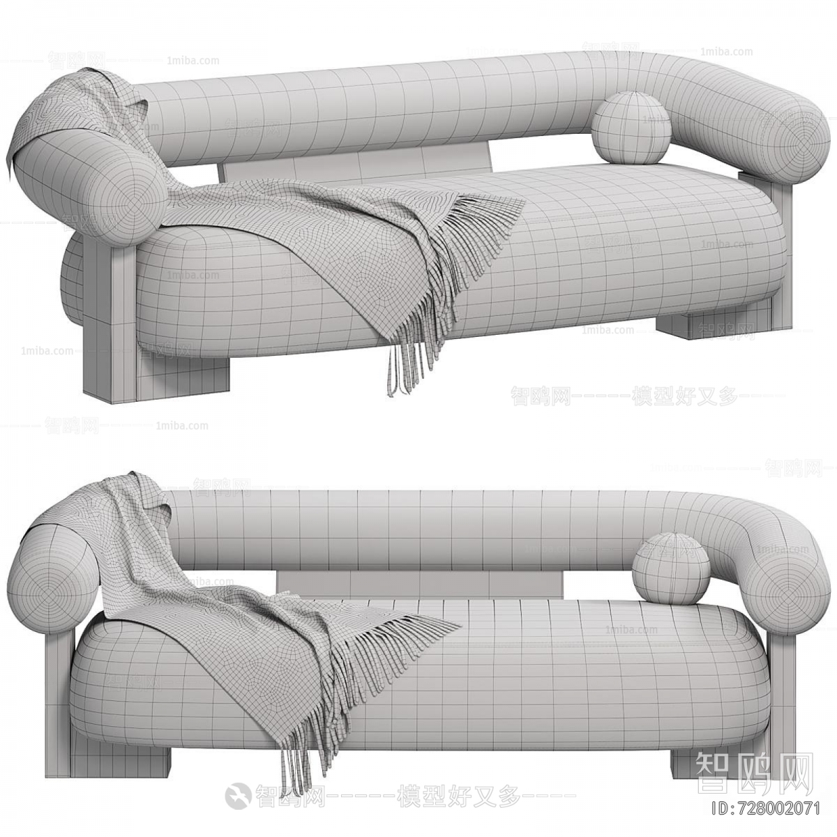 Modern Three-seat Sofa