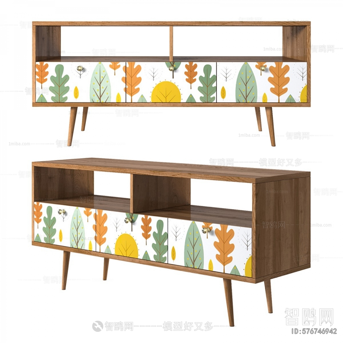 Nordic Style TV Cabinet