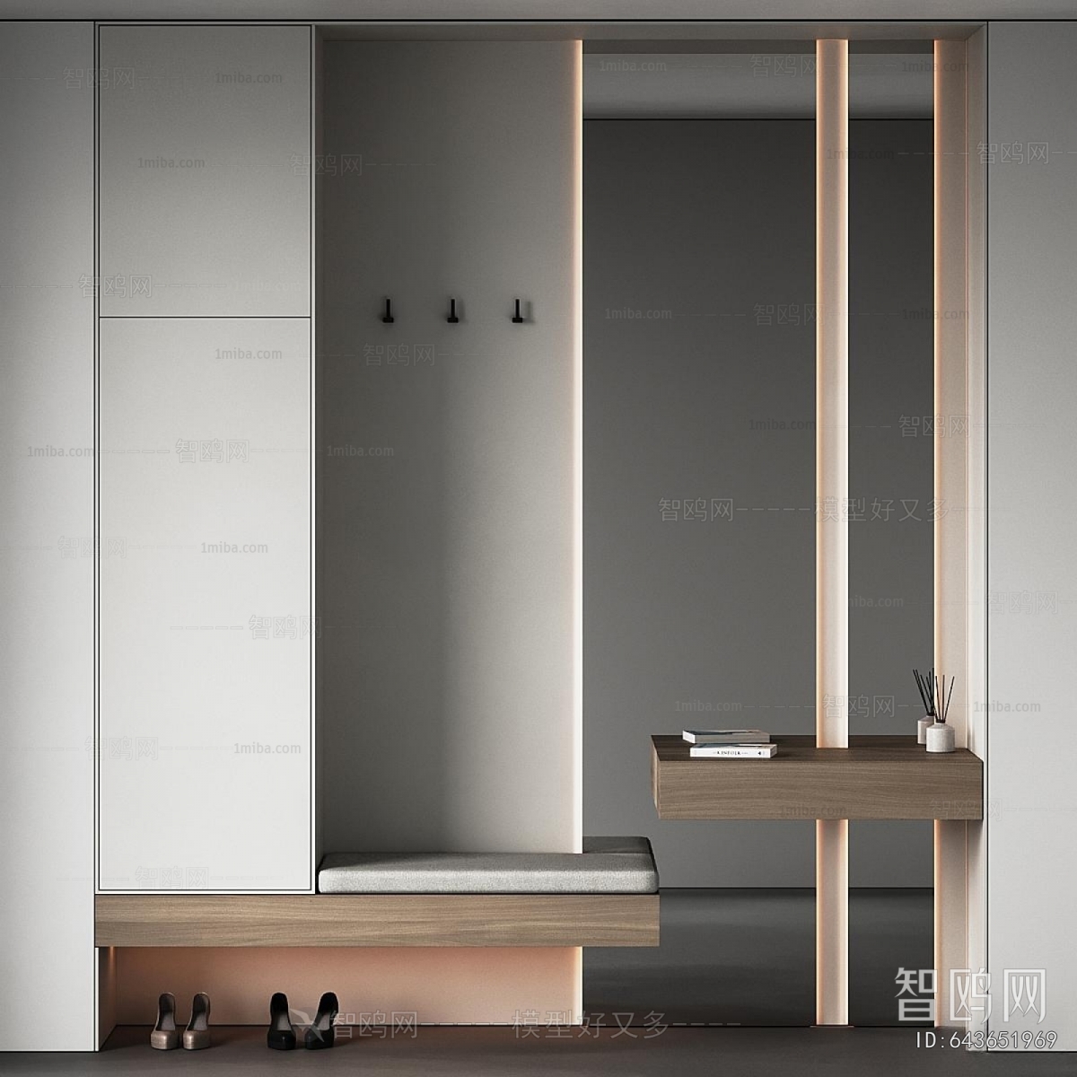 Modern Entrance Cabinet