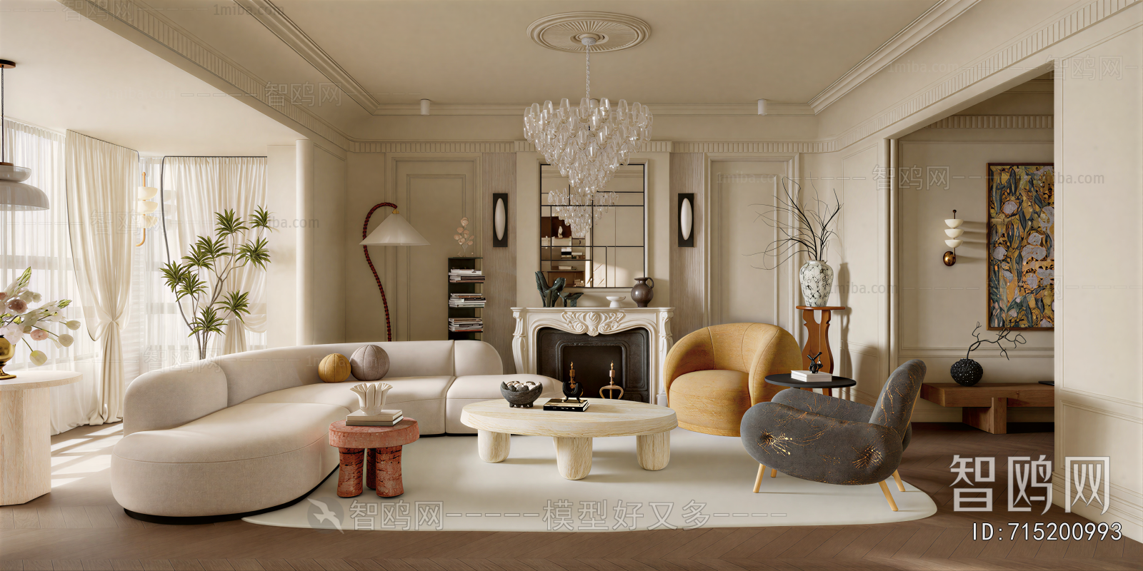 French Style A Living Room