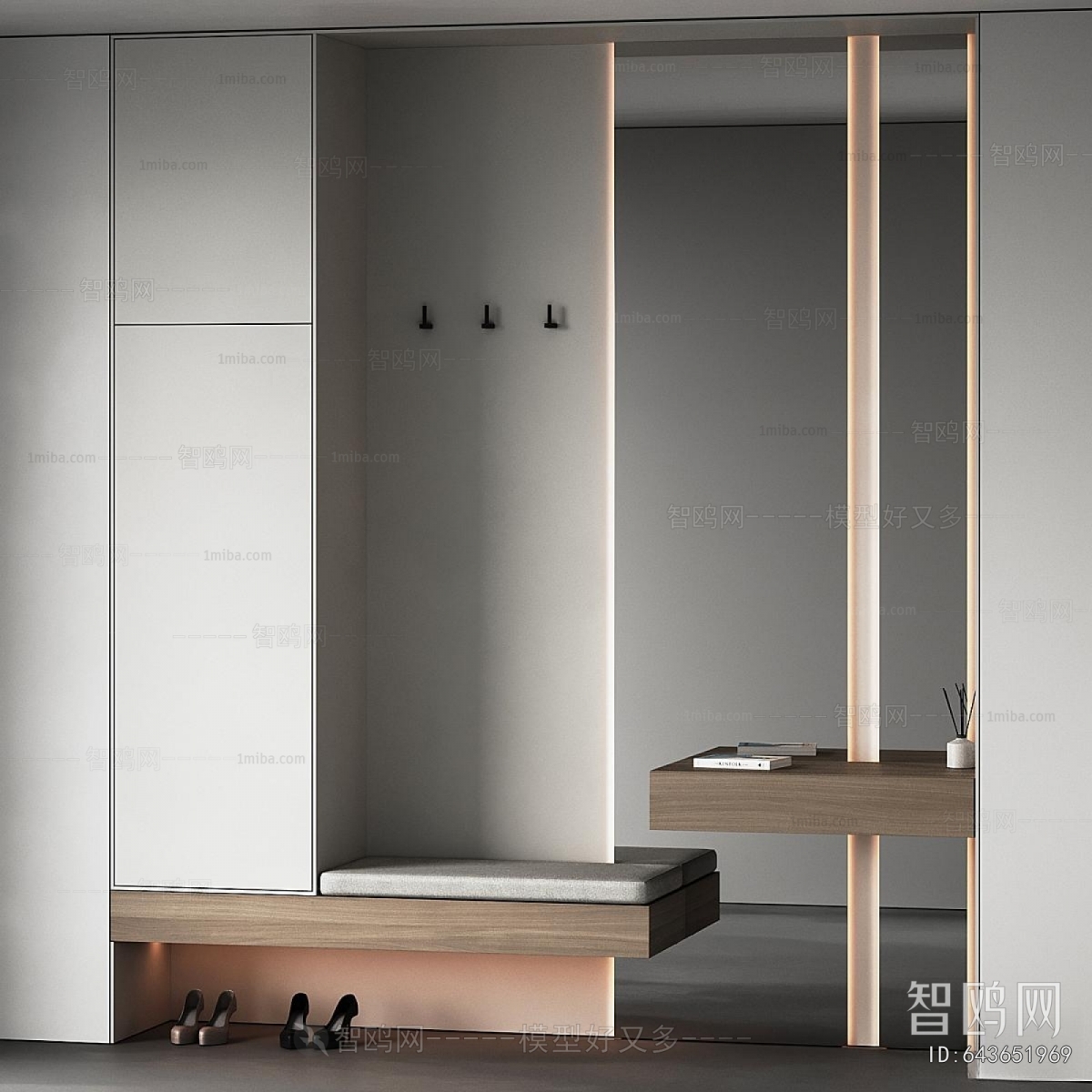 Modern Entrance Cabinet