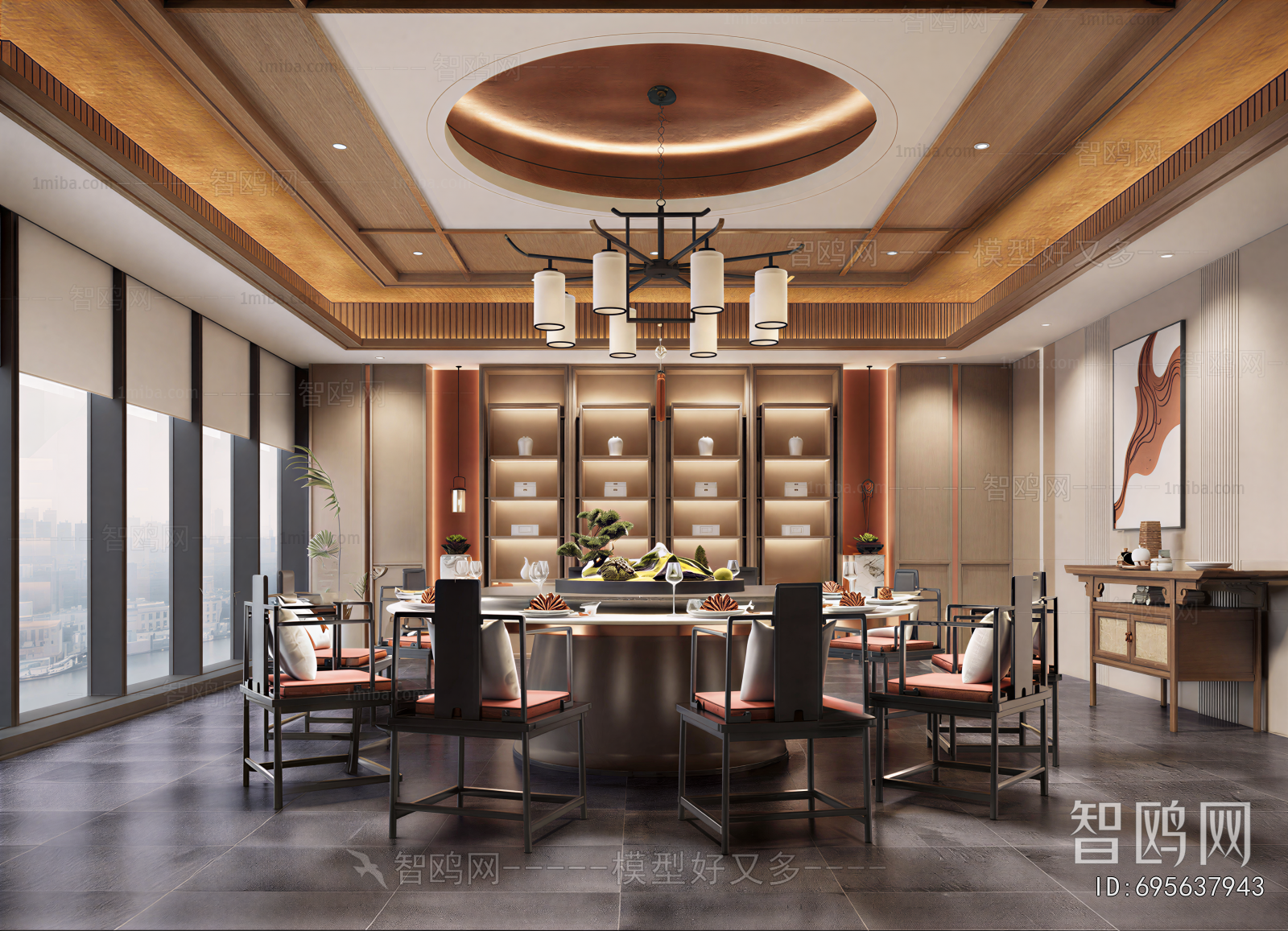 New Chinese Style Restaurant Box