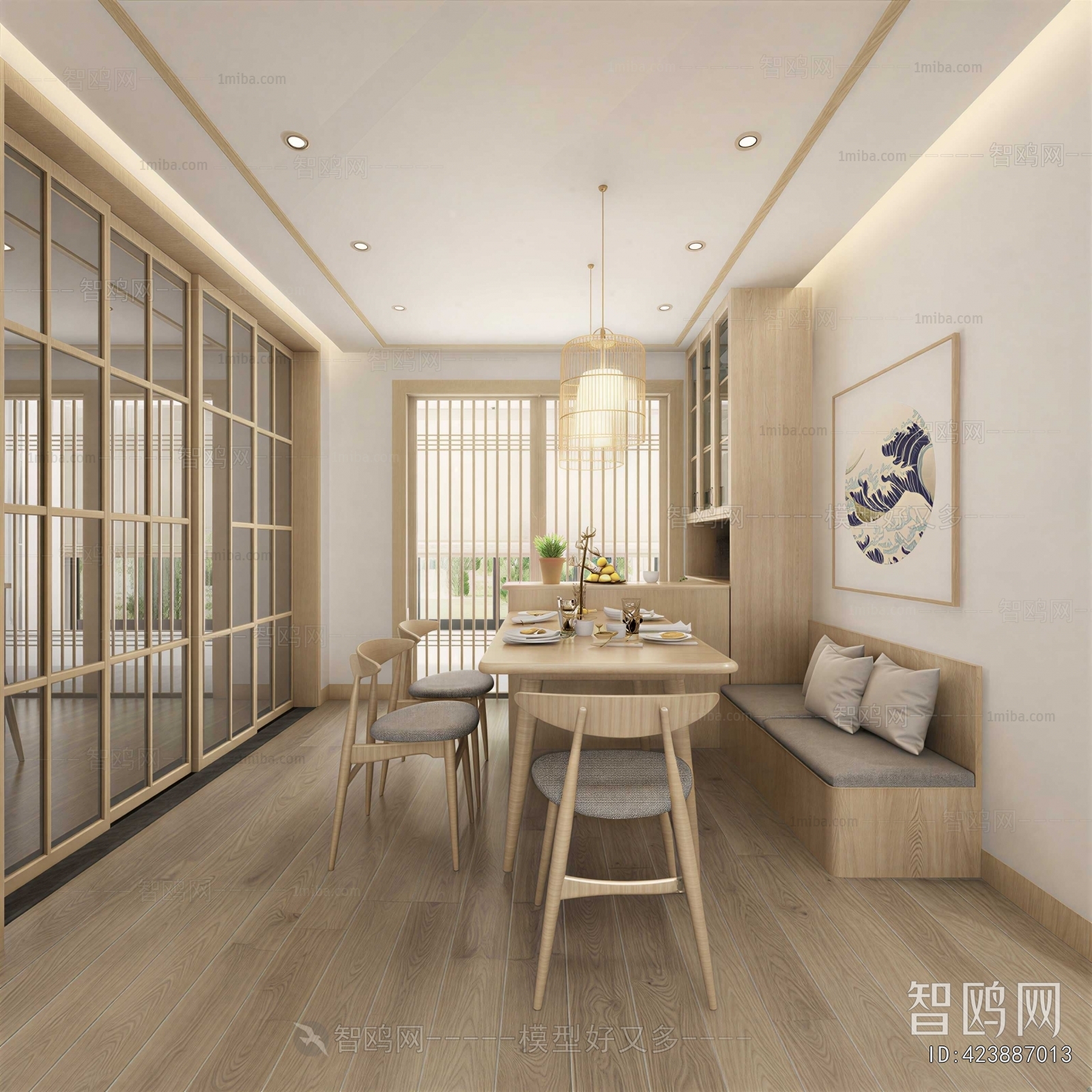 Japanese Style Dining Room