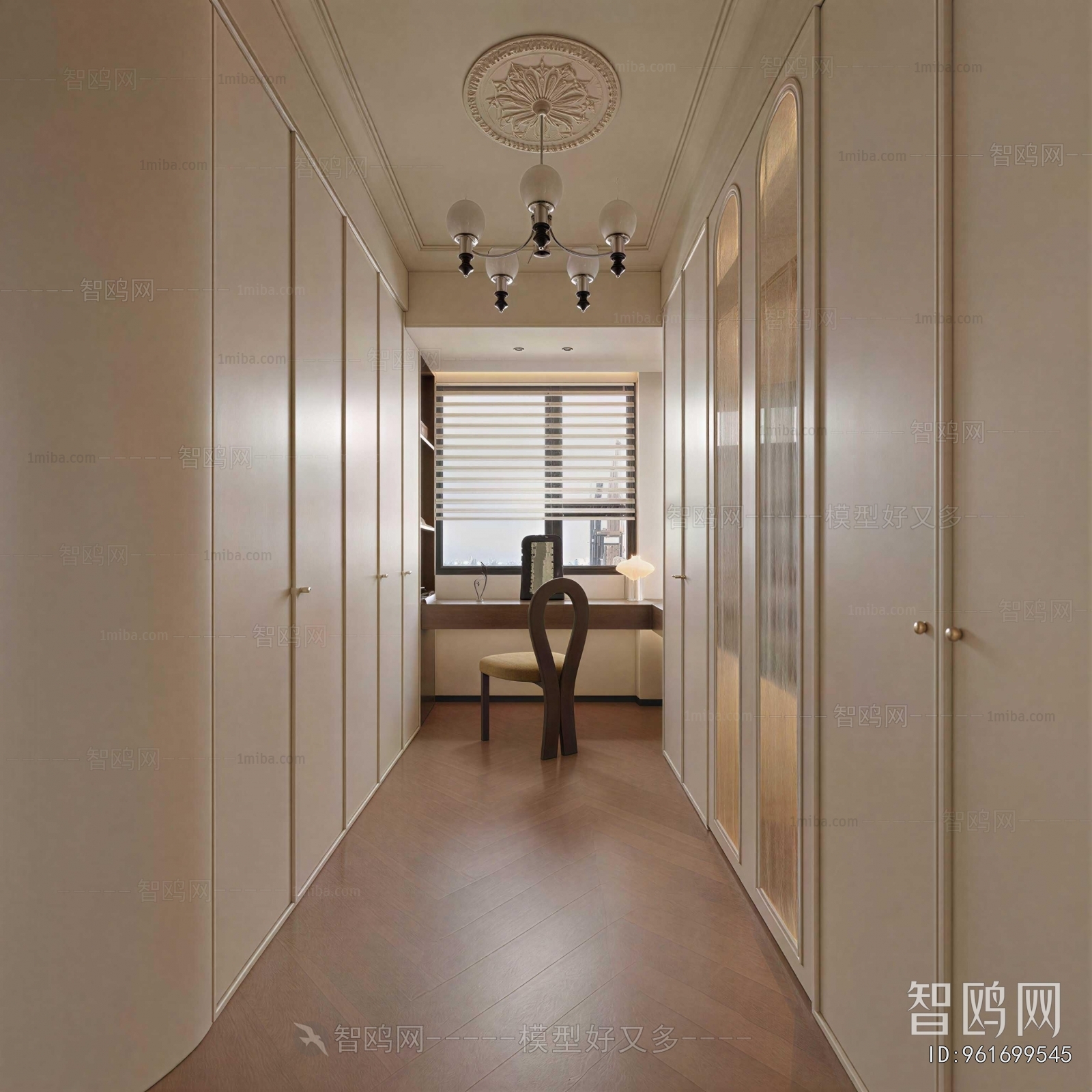 Modern Clothes Storage Area