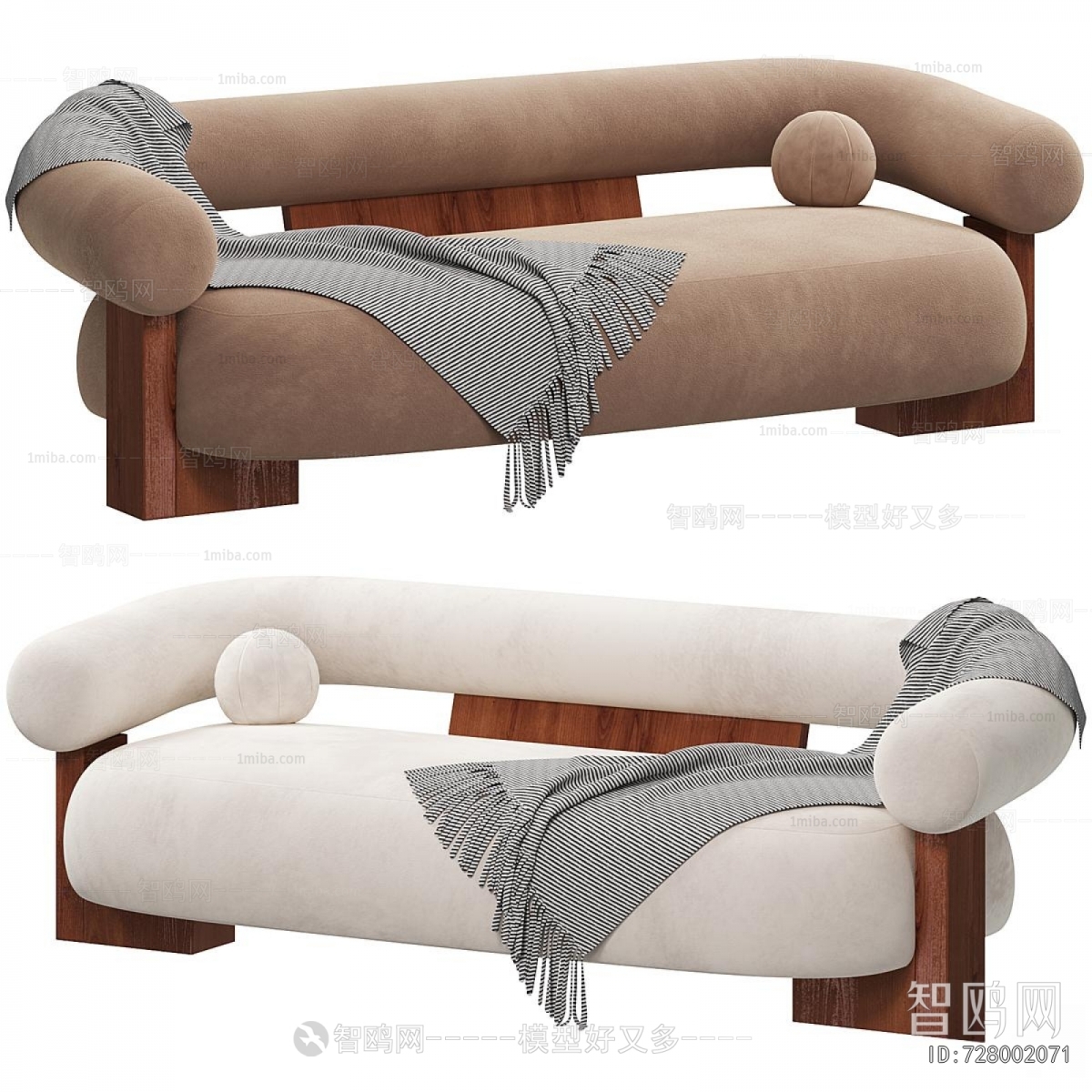 Modern Three-seat Sofa