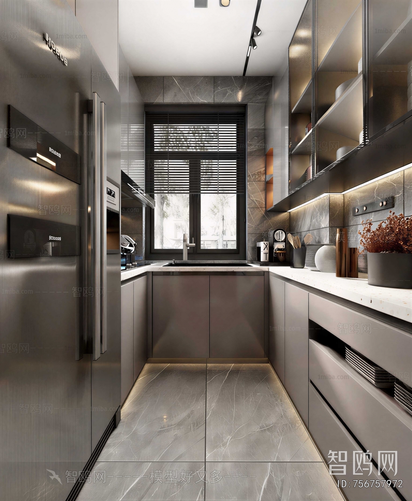 Modern The Kitchen