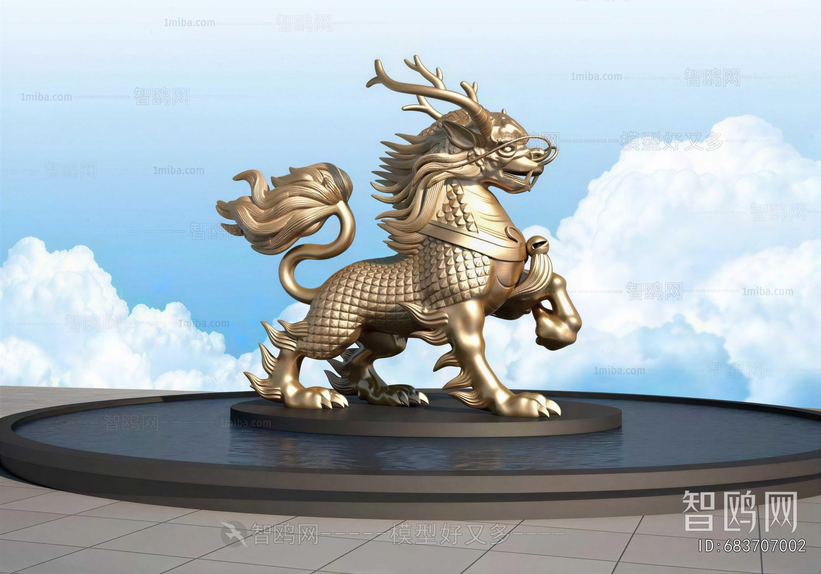New Chinese Style Sculpture