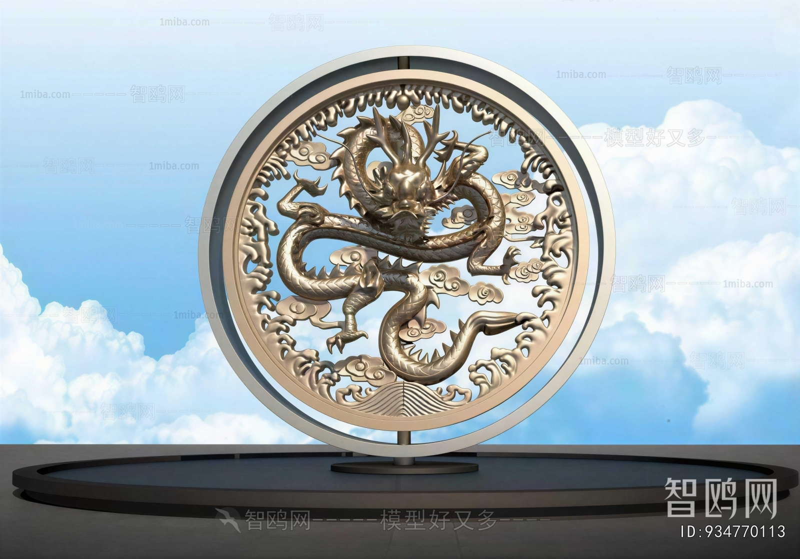 New Chinese Style Sculpture