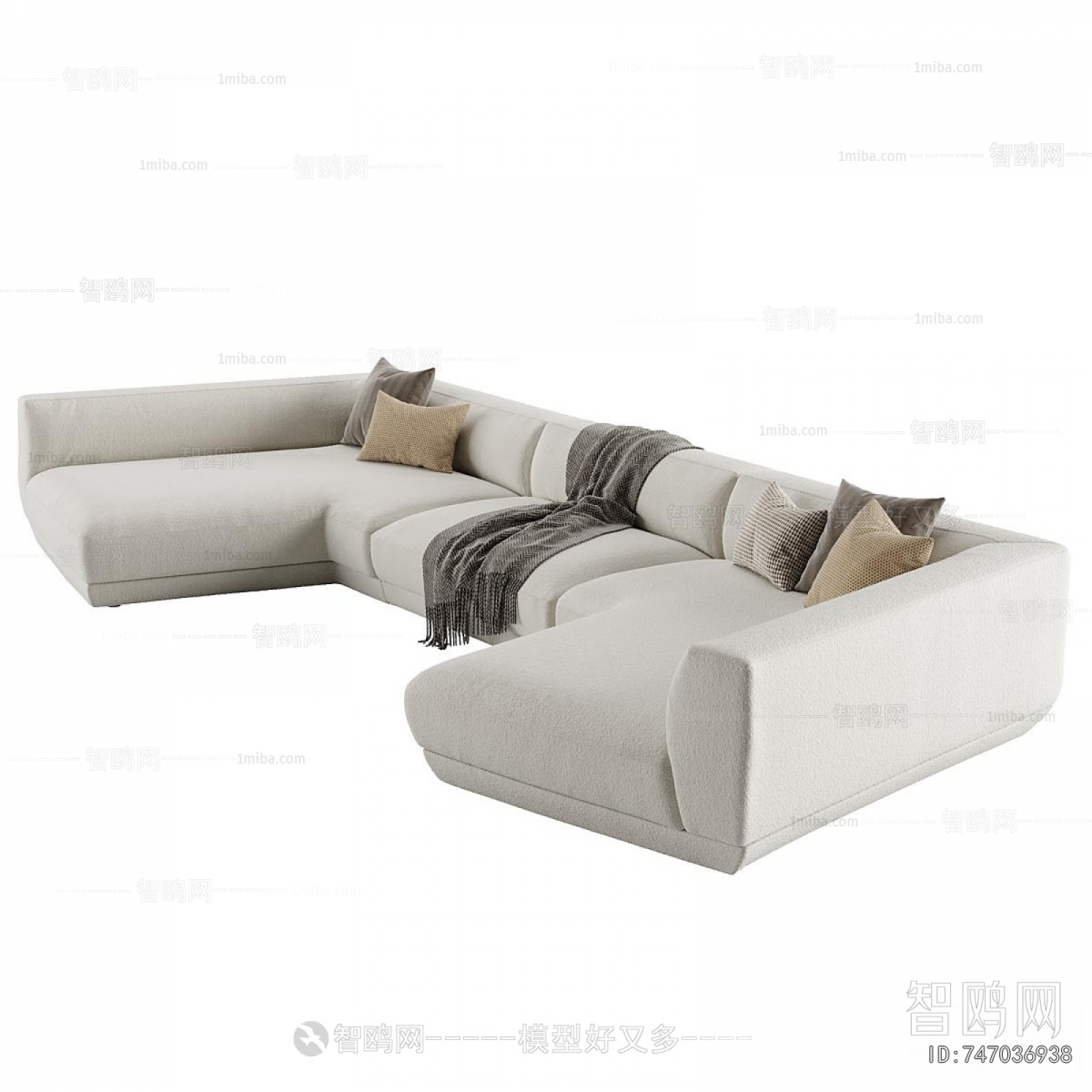 Modern Curved Sofa